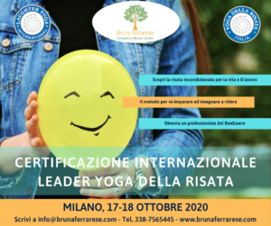 Certificazione internazionale yoga della risata